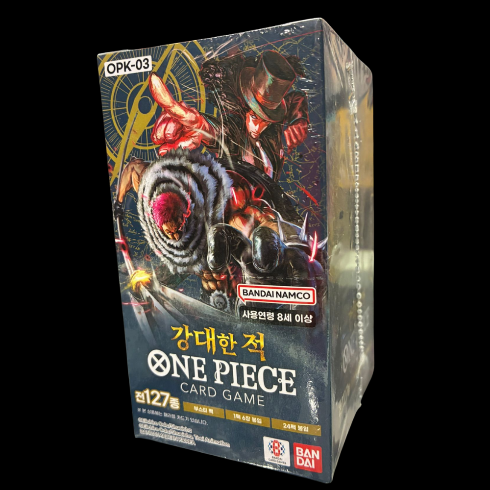 One Piece Pillars of Strength OP03 Booster Box Korean