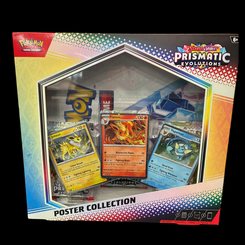 Pokemon Prismatic Evolution Poster Collection Scarlet & Violet Inglés