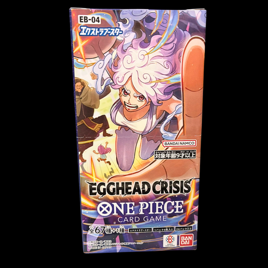 One Piece Egghead Crisis EB04 Booster Box Japones