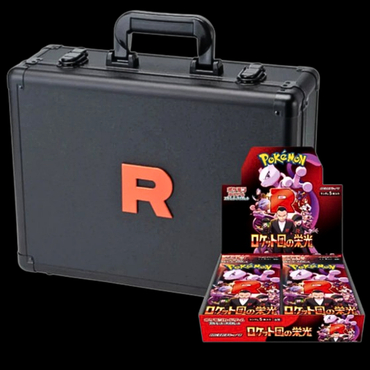Pokemon Glory of the Team Rocket SV10 Maletín Attache Case Japonés