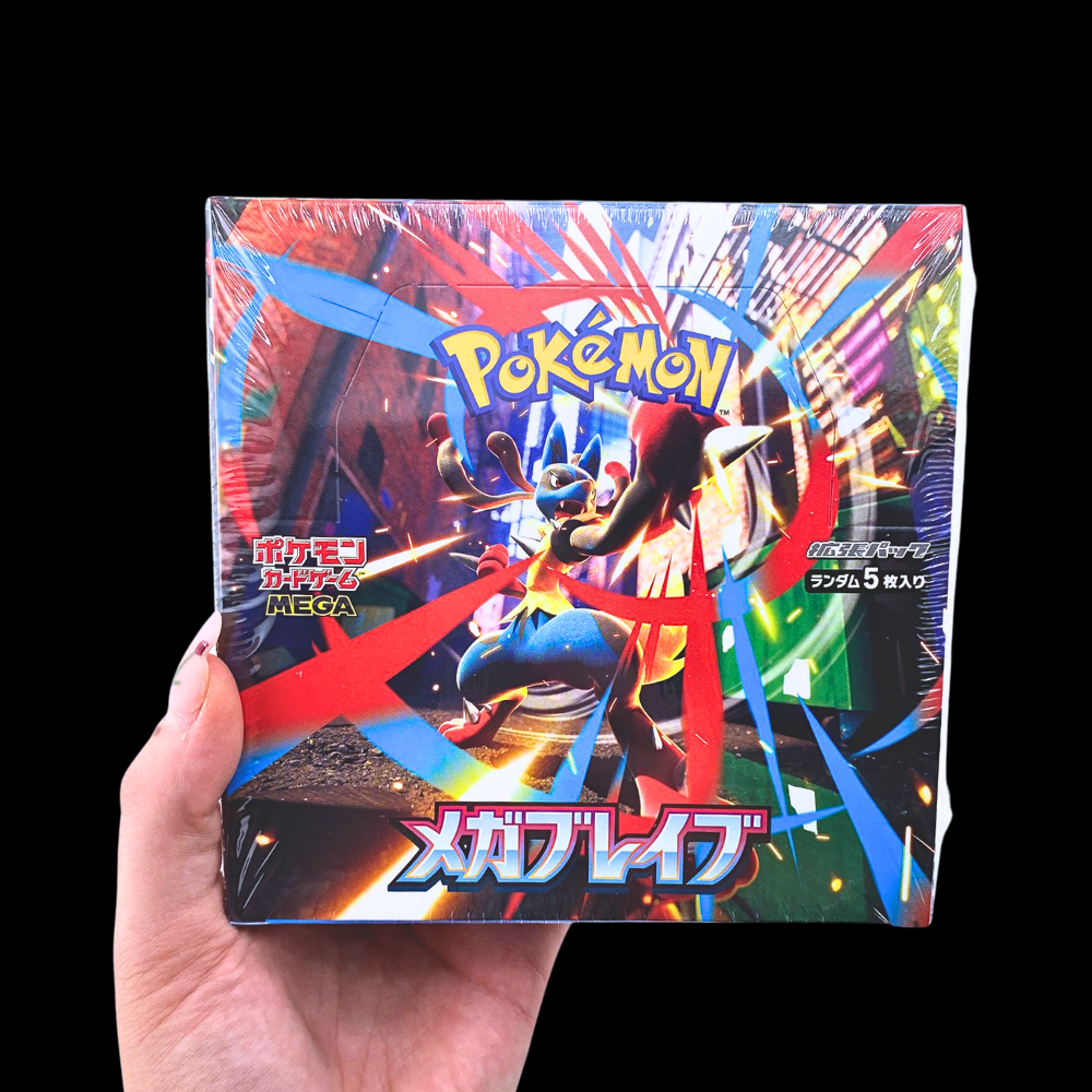 Pokemon Mega Brave M1L Booster Box Japones