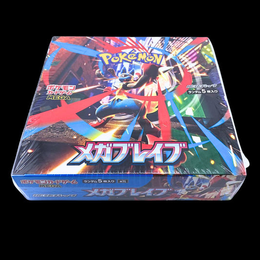 Pokemon Mega Brave M1L Booster Box Japones
