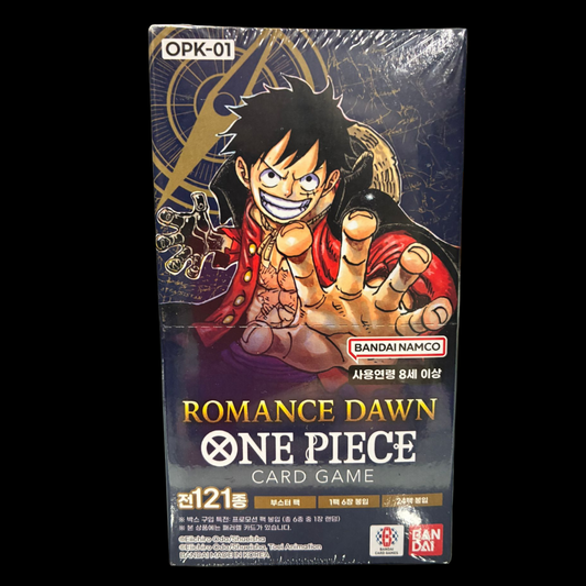 One Piece Romance Dawn OP01 Booster Box Korean