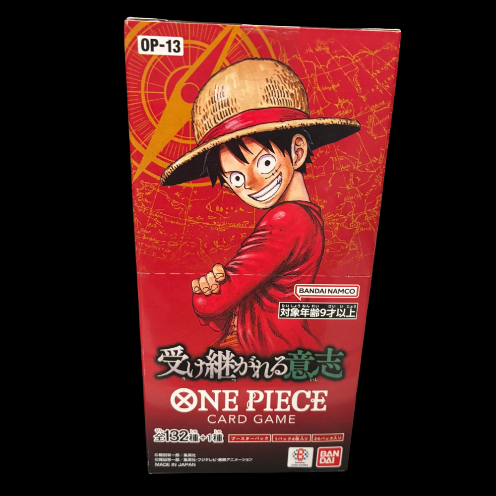 One Piece Carrying on his Will OP13 Booster Box Japones