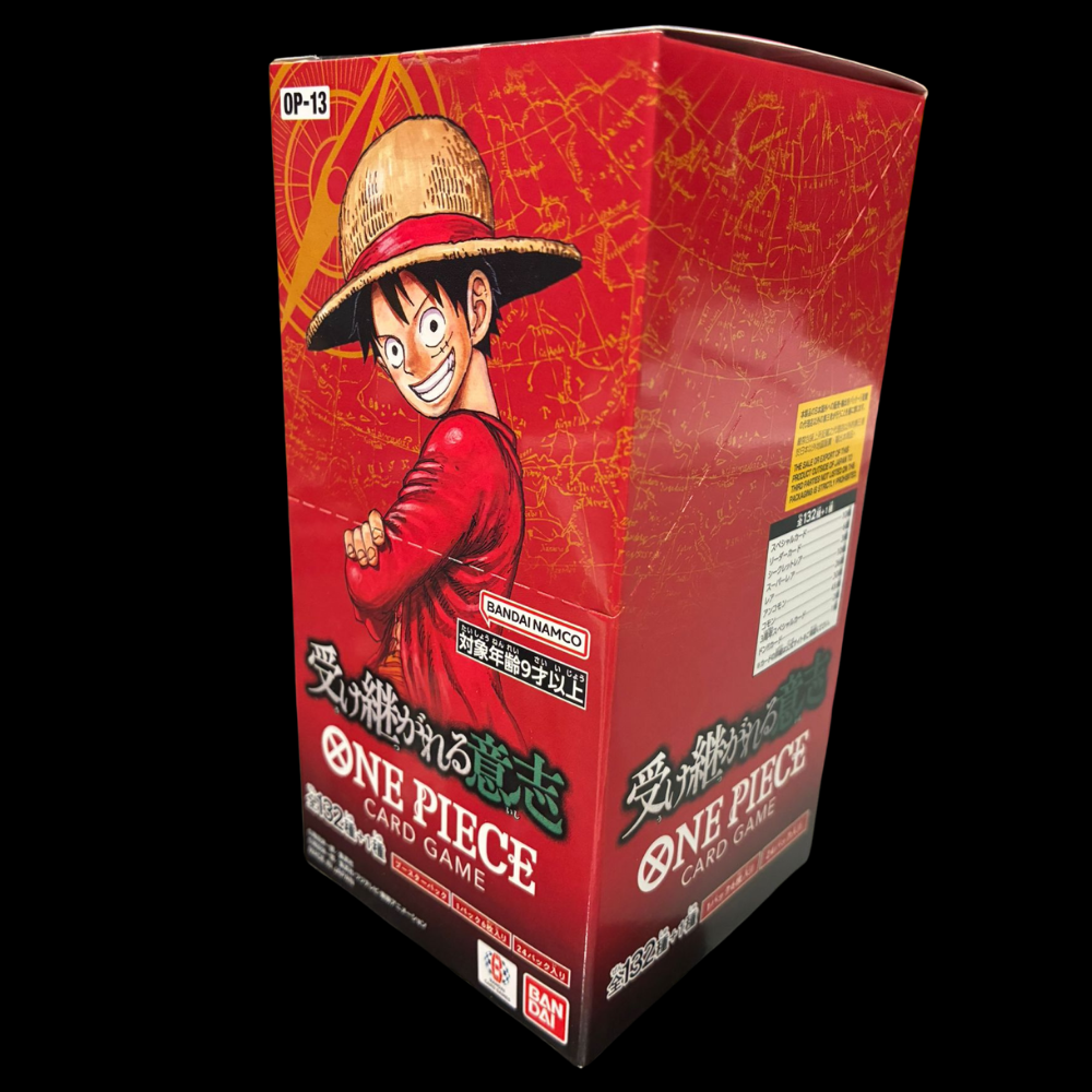 One Piece Carrying on his Will OP13 Booster Box Japones